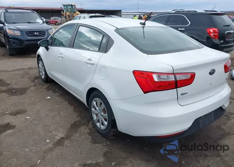 2016 Kia Rio Lx from USA, damaged, VIN KNADM4A33G6600151